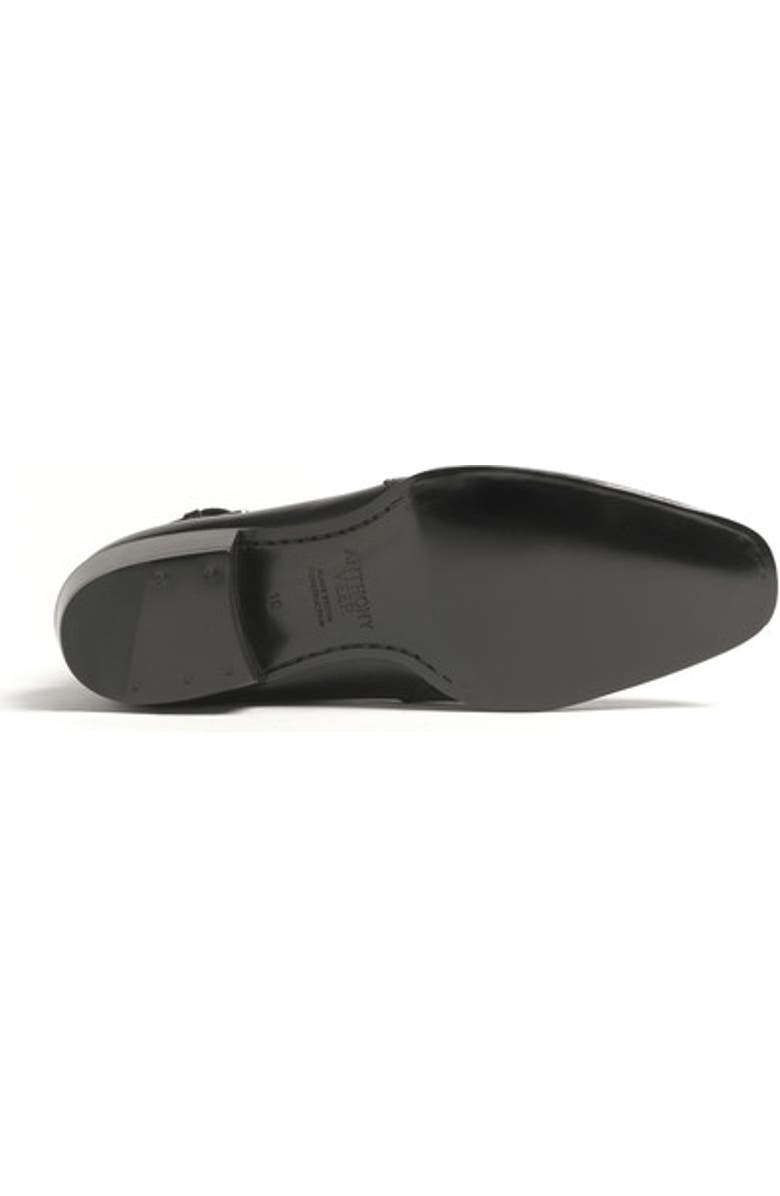 Anthony Veer Wexford Jodhpur Boot, Alternate, color, Obsidian Black Leather