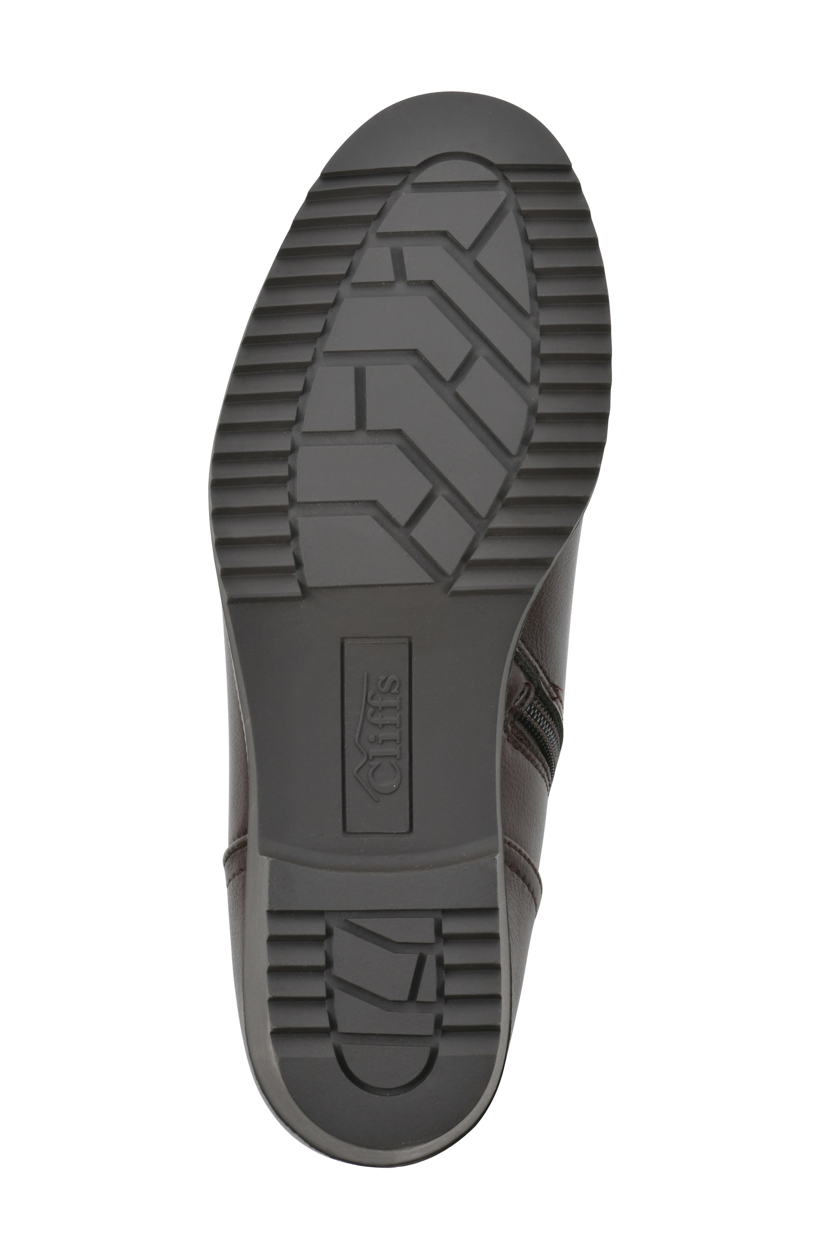 CLIFFS BY WHITE MOUNTAIN Durbon Scrunch Bootie, Alternate, color, Dk Brown/ Smooth