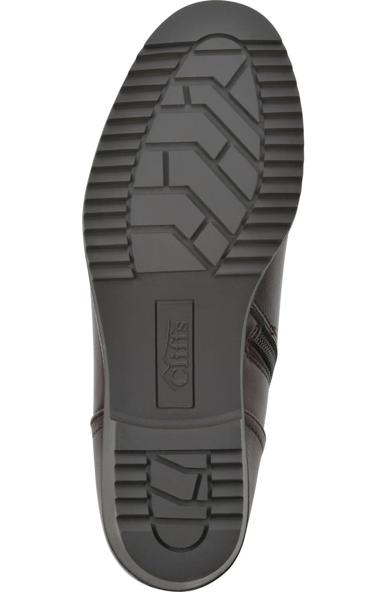 CLIFFS BY WHITE MOUNTAIN Durbon Scrunch Bootie, Alternate, color, Dk Brown/ Smooth