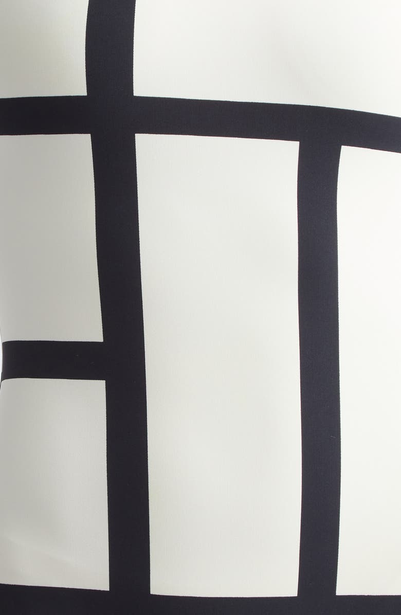 TOTEME Logo One-Piece Swimsuit, Alternate, color, Tofu