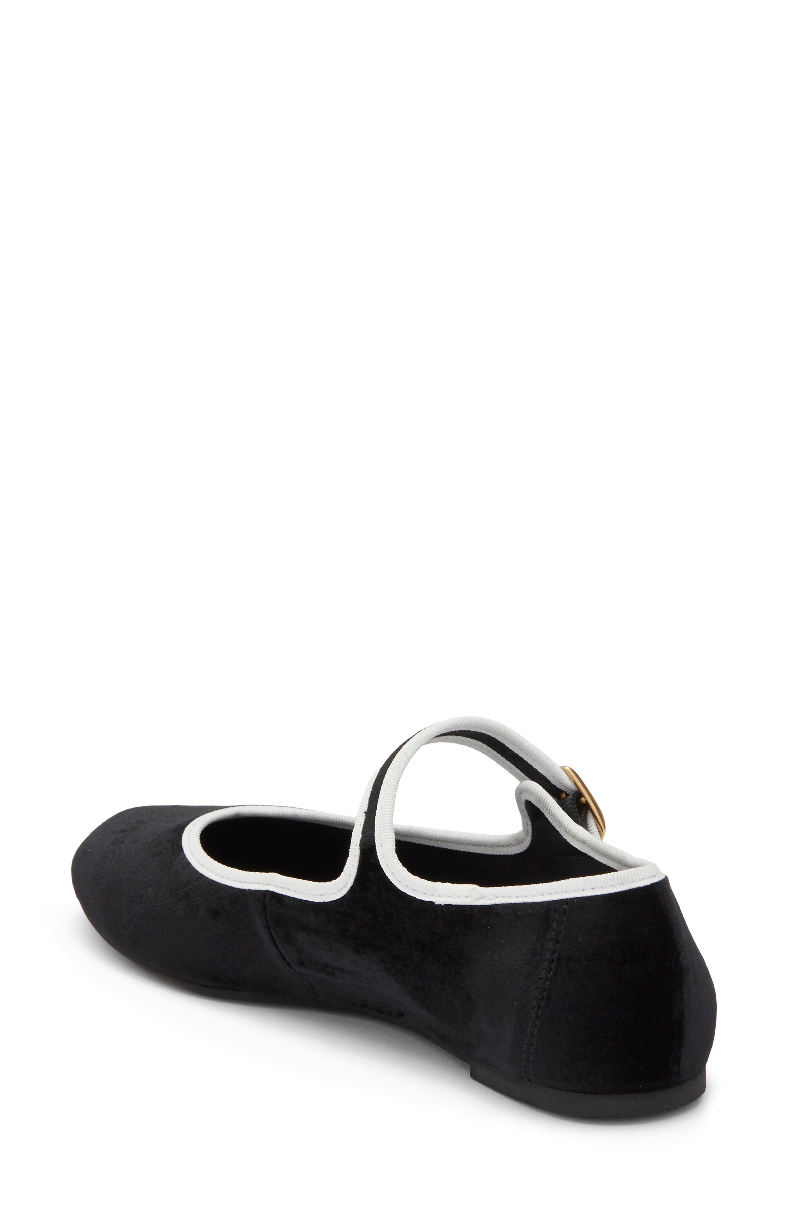 Tilly Mary Jane Ballet Flat, Alternate, color, BLACK VELVET