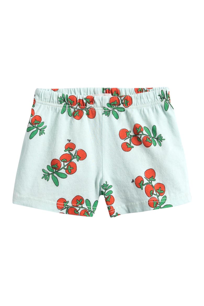Juicy Tomatoes Organic Cotton Shorts, Main, color, LIGHT BLUE