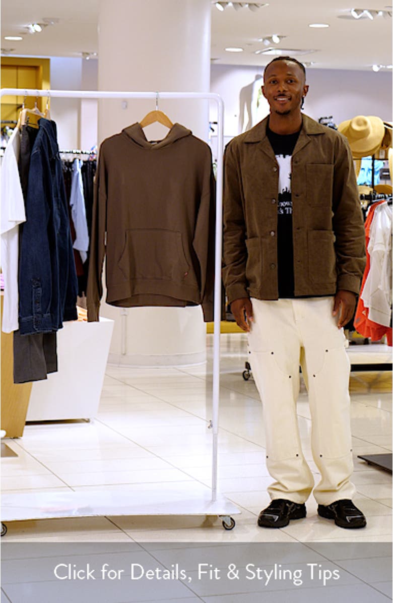 Soft Crop Cotton Blend Hoodie, sales video thumbnail