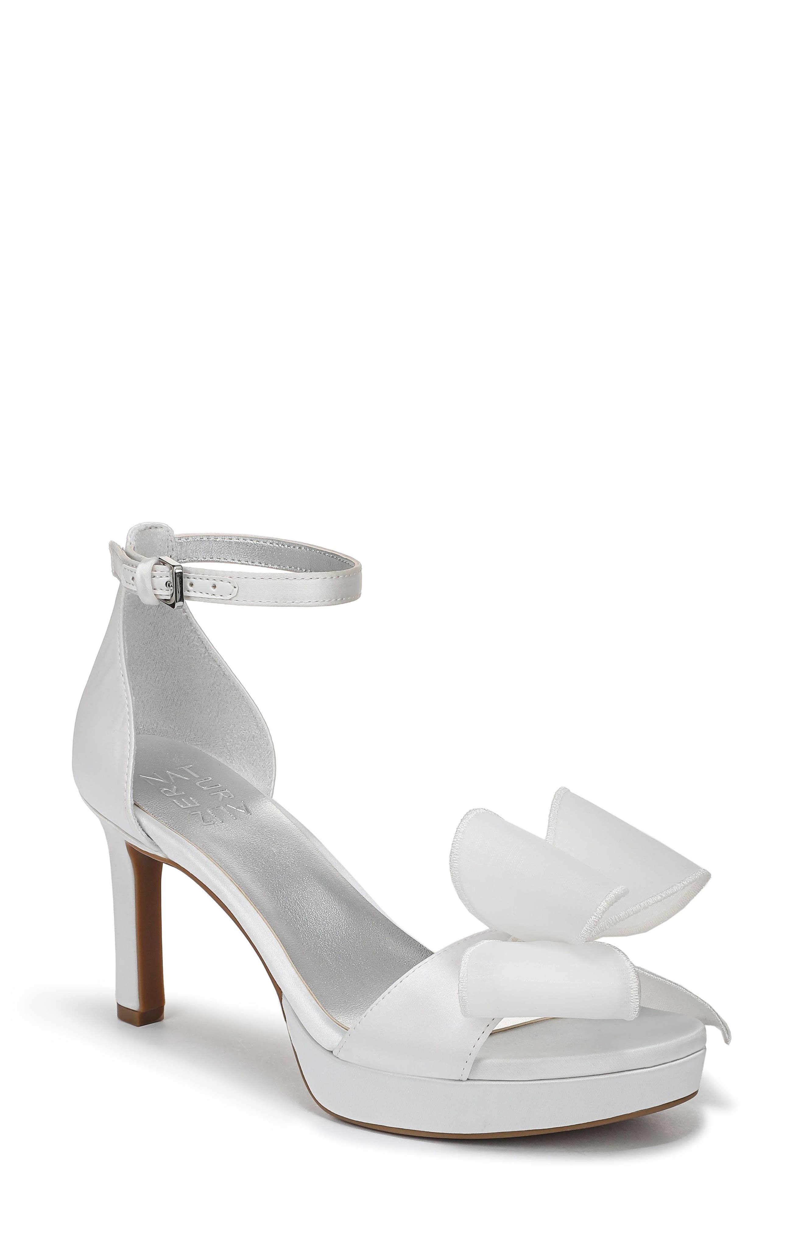Naturalizer Always Bow Ankle Strap Platform Sandal