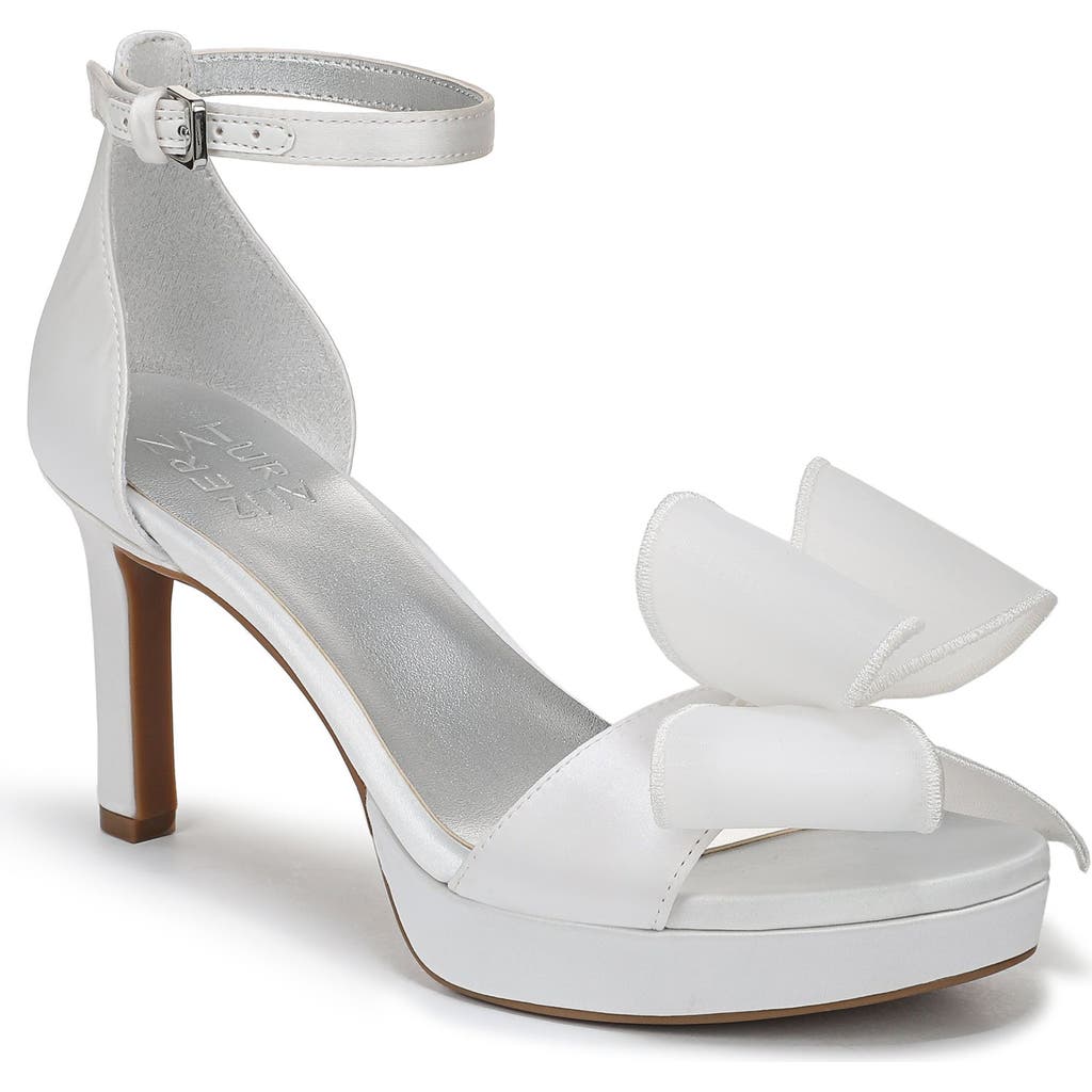 Naturalizer Always Bow Ankle Strap Platform Sandal