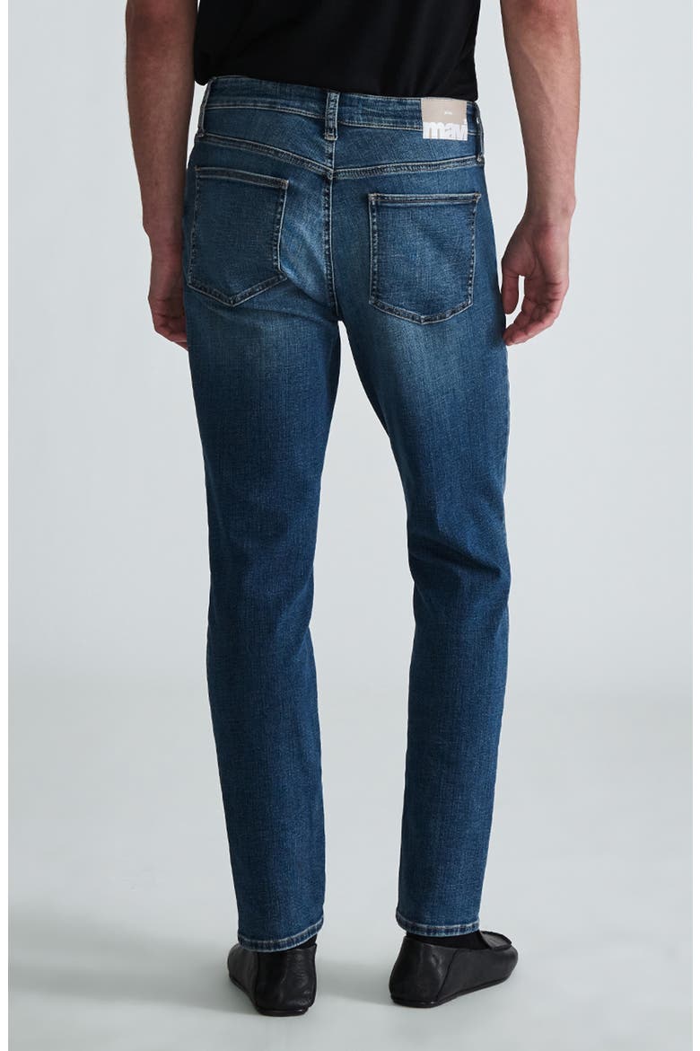 Steve Tapered Jeans, Alternate, color, MID BRUSHED CLASSIC