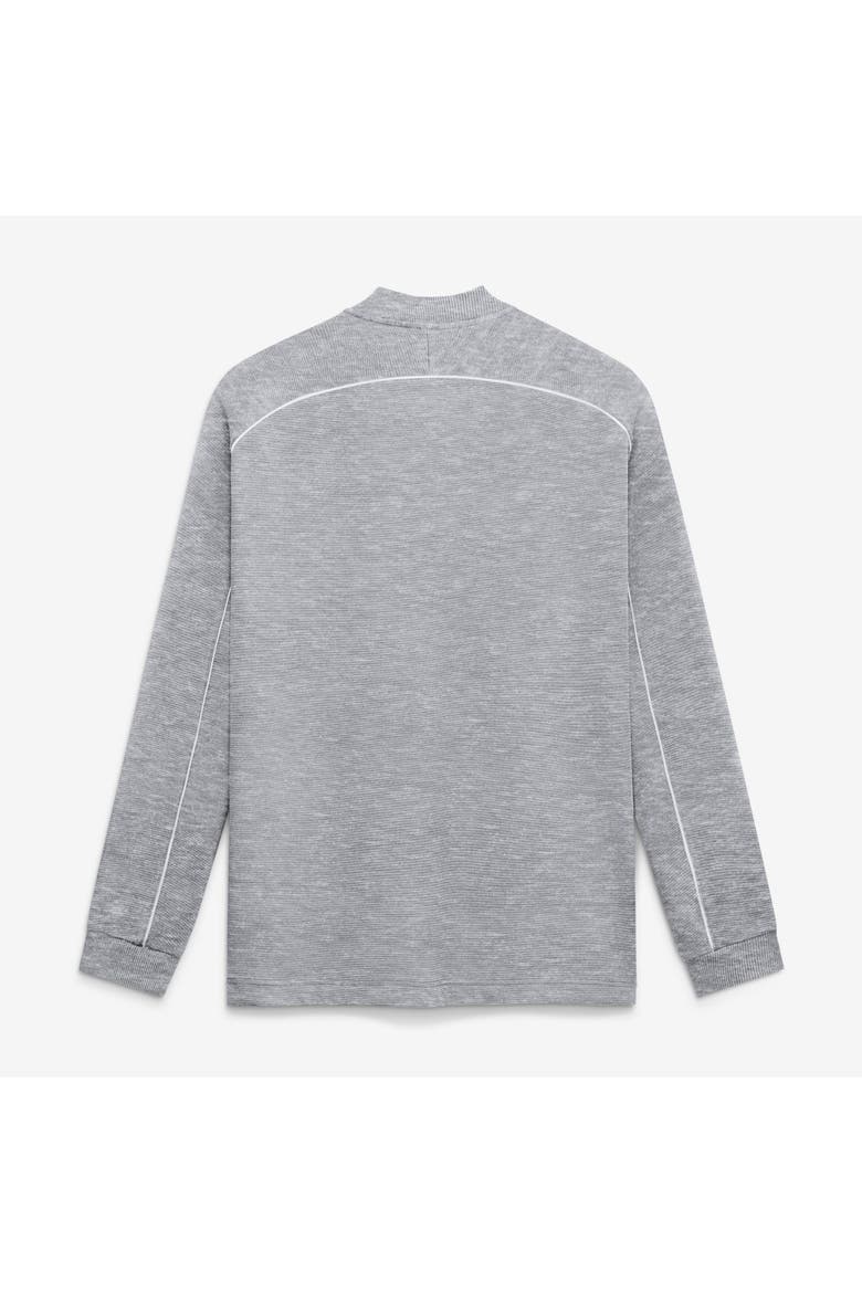 Men's Nike  Gray Georgia Bulldogs Par Raglan Tri-Blend Therma-FIT Half-Zip Pullover, Alternate, color, Gray