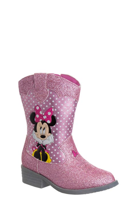 Kids' Disney Minnie Mouse Western Boot (Walker & Toddler)