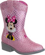 JOSMO Kids' Disney Minnie Mouse Western Boot