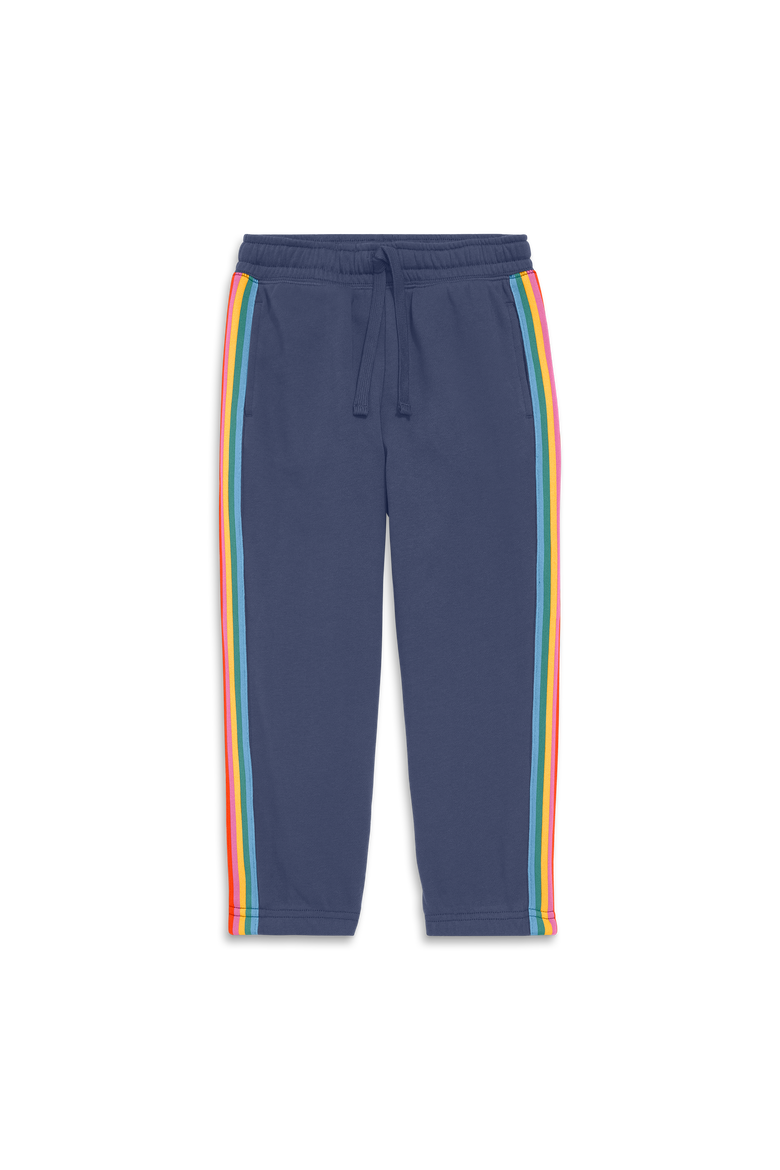 Kids Sweatpant in Solids and Graphics, Main, color, Sunwashed Navy