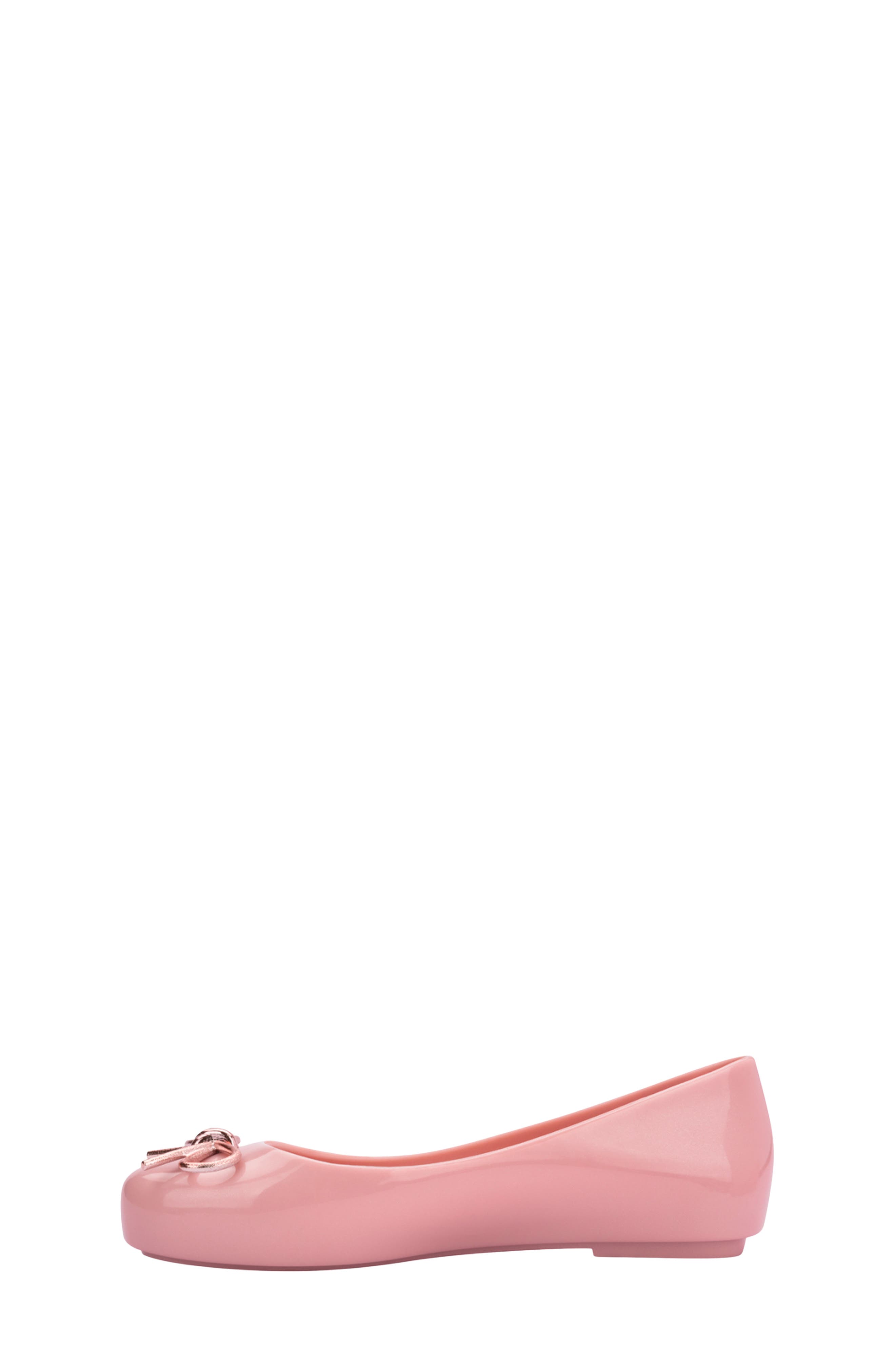 Kids' Sweet Love Flat, Alternate, color, METALLIC PINK