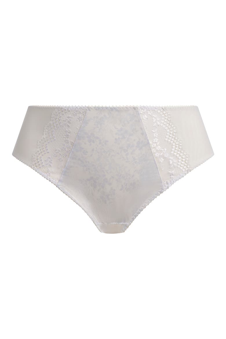 Lucie High Leg Briefs, Alternate, color, WHITE