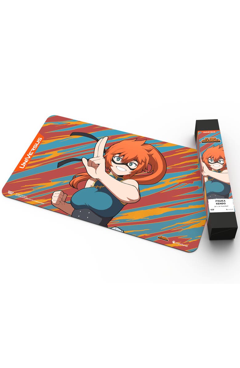 UniVersus My Hero Academia Girl Power Itsuka Kendo Playmat 24 X 14", Alternate, color, Multicolored