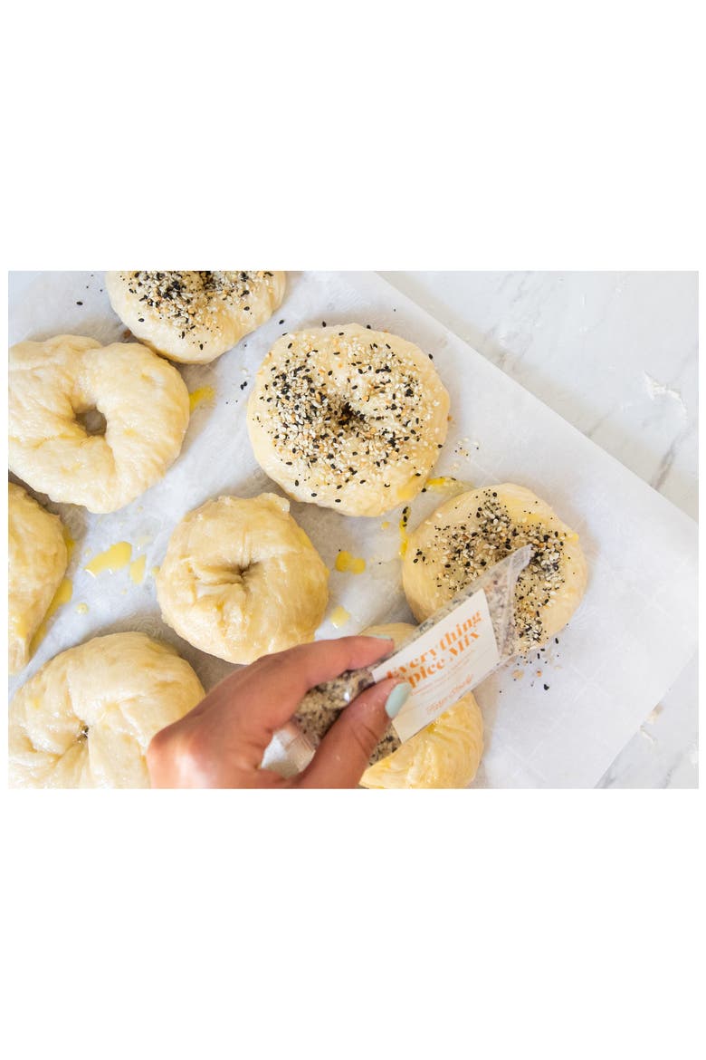 Mixed Dozen Bagels Making Kit, Alternate, color, RED