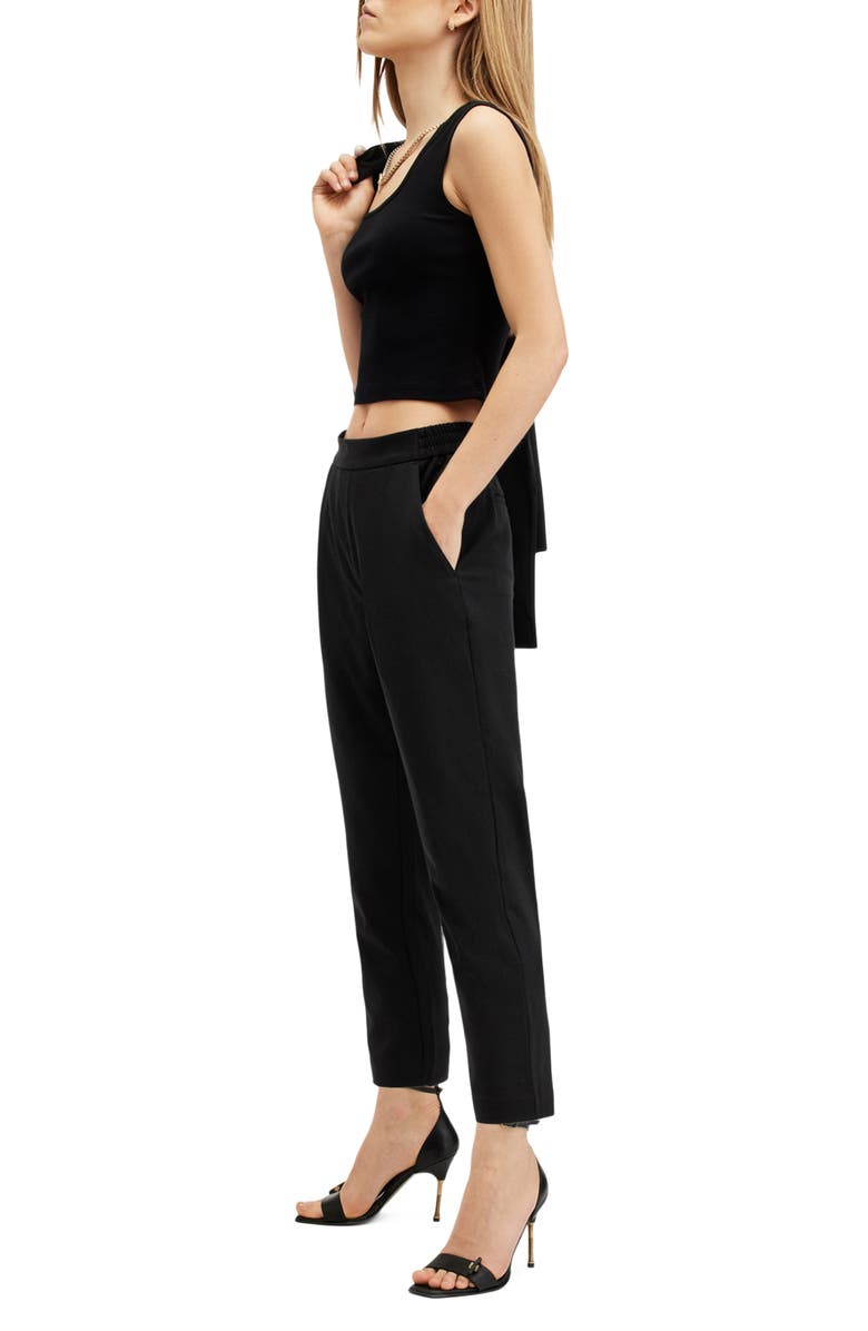 AllSaints Aleida Pants, Alternate, color, Black