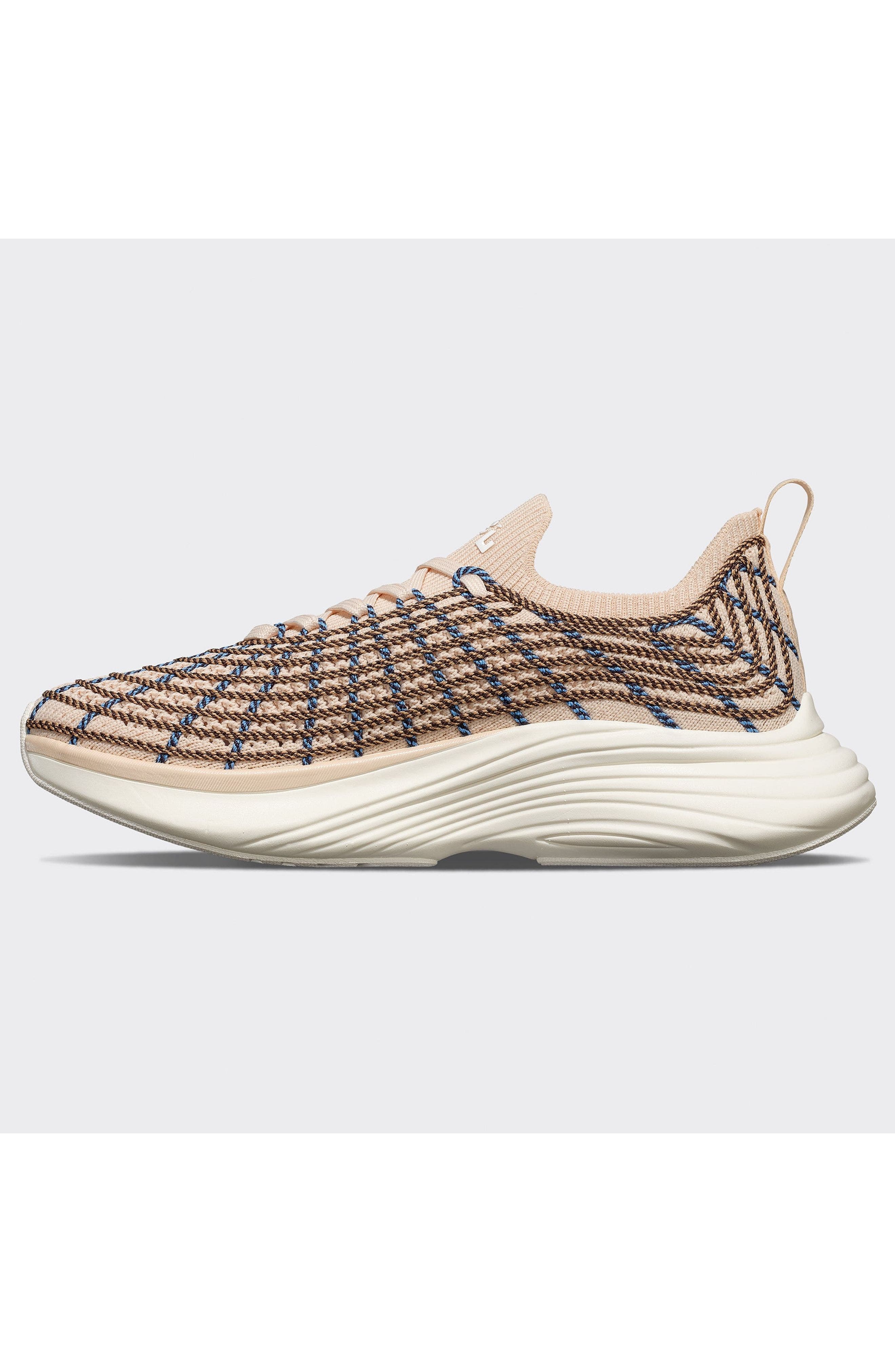 Women's TechLoom Zipline Light Fawn Chocolate Navy Sneaker, Alternate, color, LightFawn-Chocolate-Navy