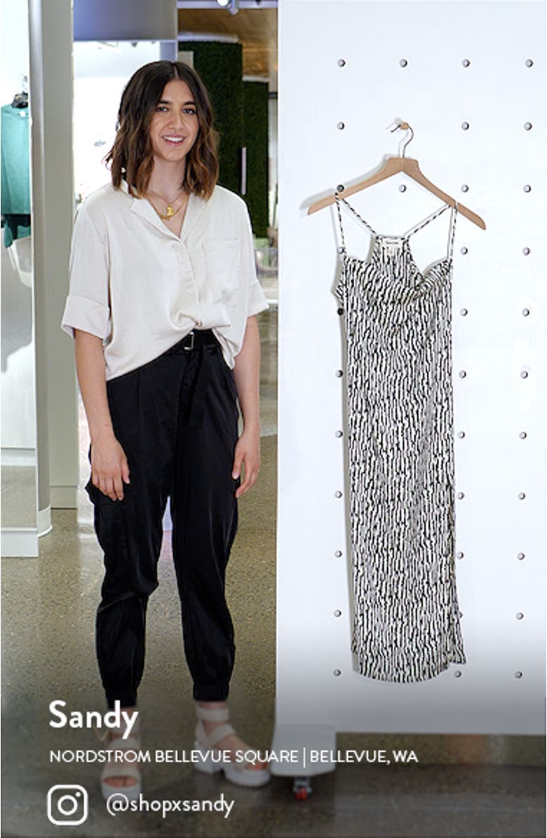 Racerback Crepe Sundress, sales video thumbnail