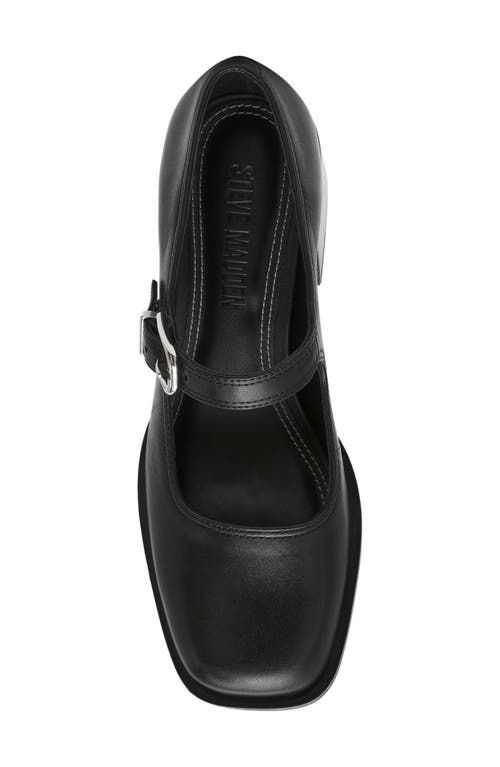 Steve Madden Lisbon Mary Jane Pump In Black