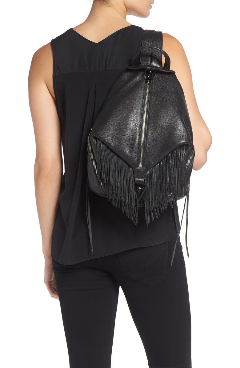 Rebecca Minkoff 'Fringe Julian' Backpack, Alternate, color,
