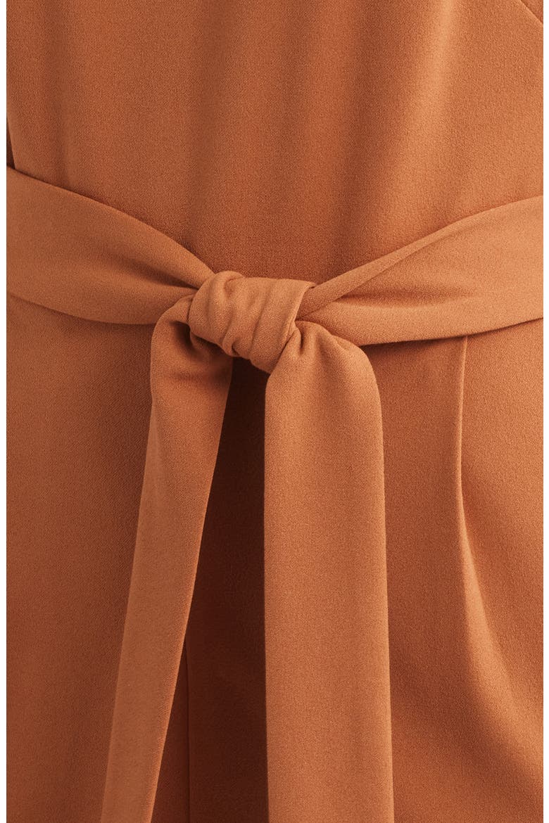 V-Neck Jumpsuit, Alternate, color, CEDAR SPICE