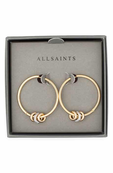 Rondel Hoop Earrings