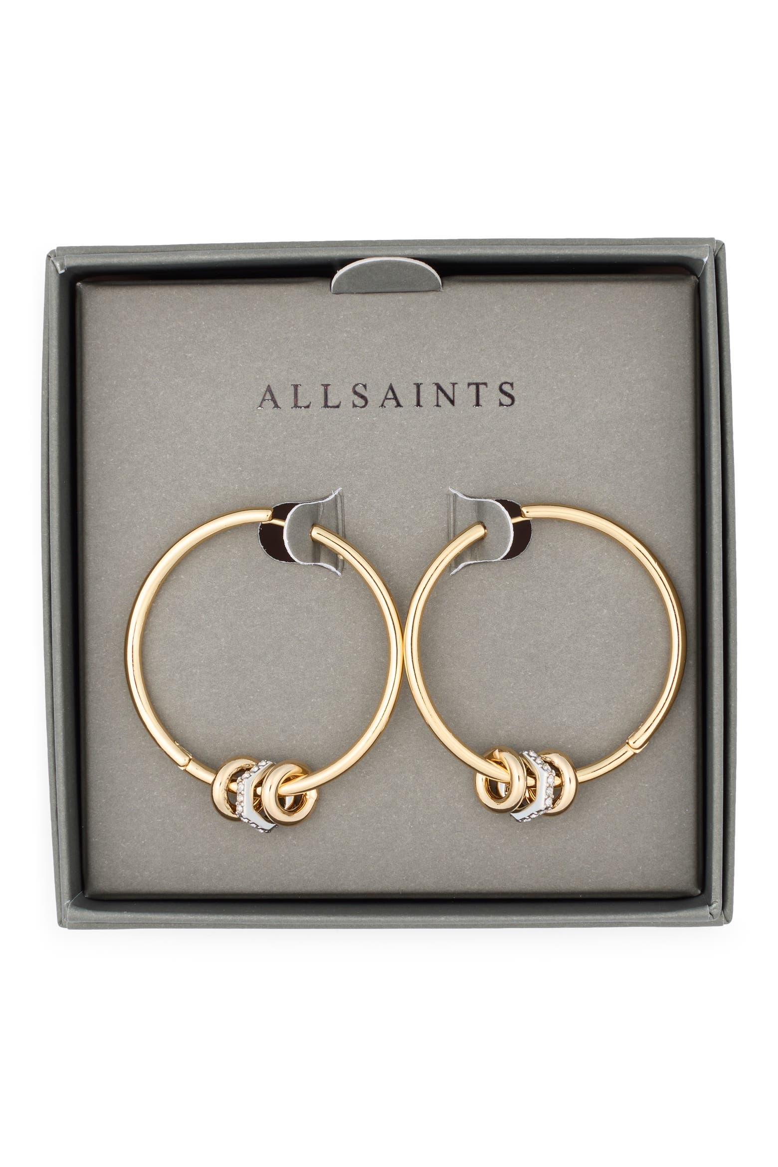 Mathys Rondel AllSaints Rondel Hoop Earrings (Women) | Nordstromrack