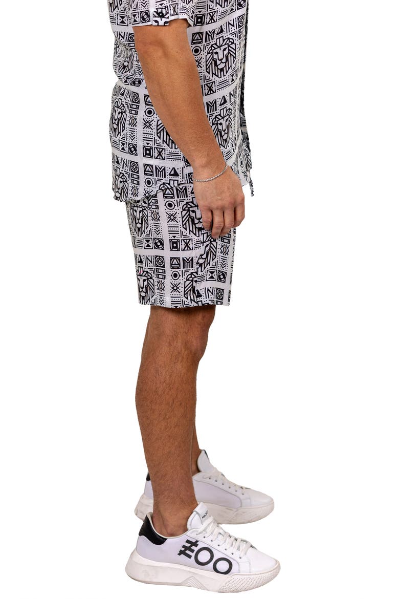 Marthyr Drawstring Shorts, Alternate, color, WHITE
