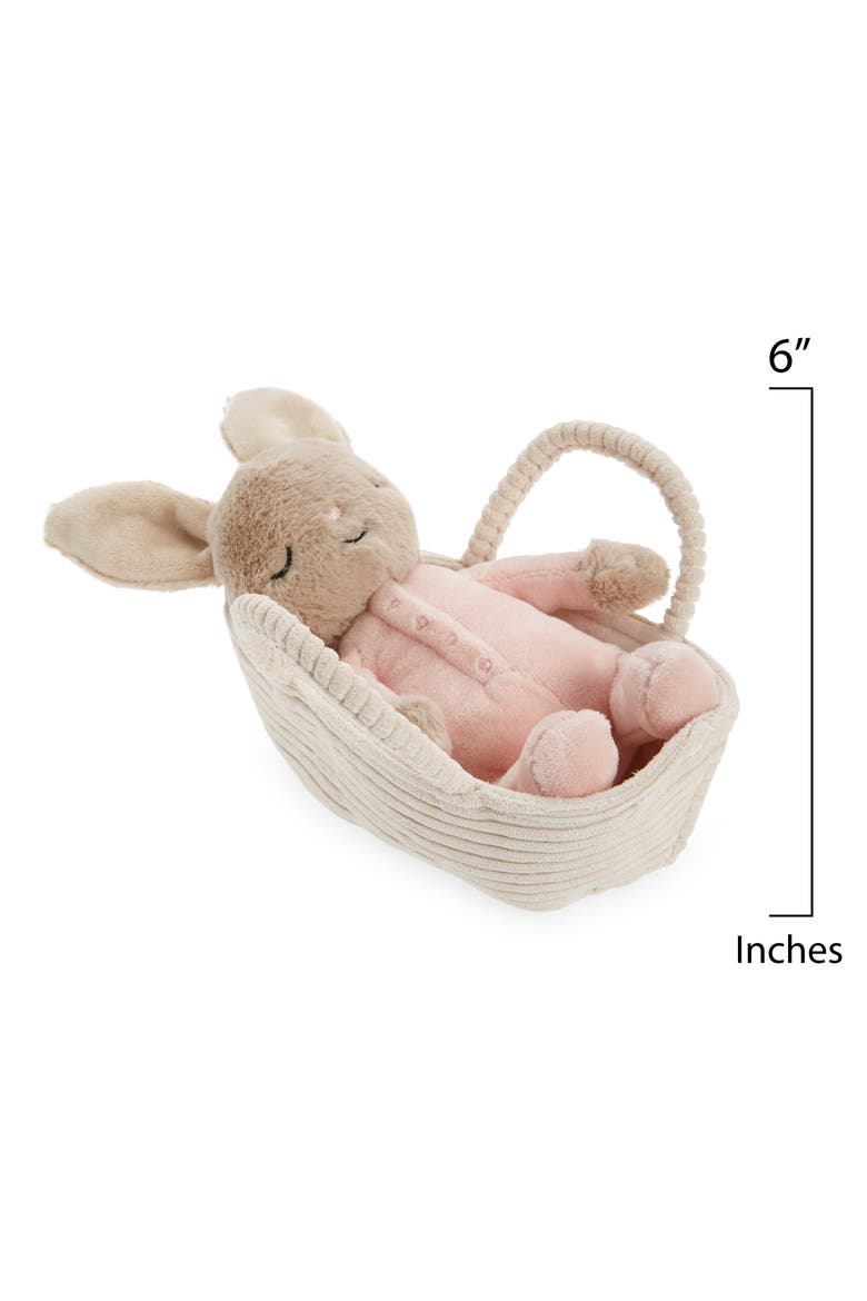 Rock-A-Bye Bunny Stuffed Animal & Basket Set, Alternate, color, MULTI