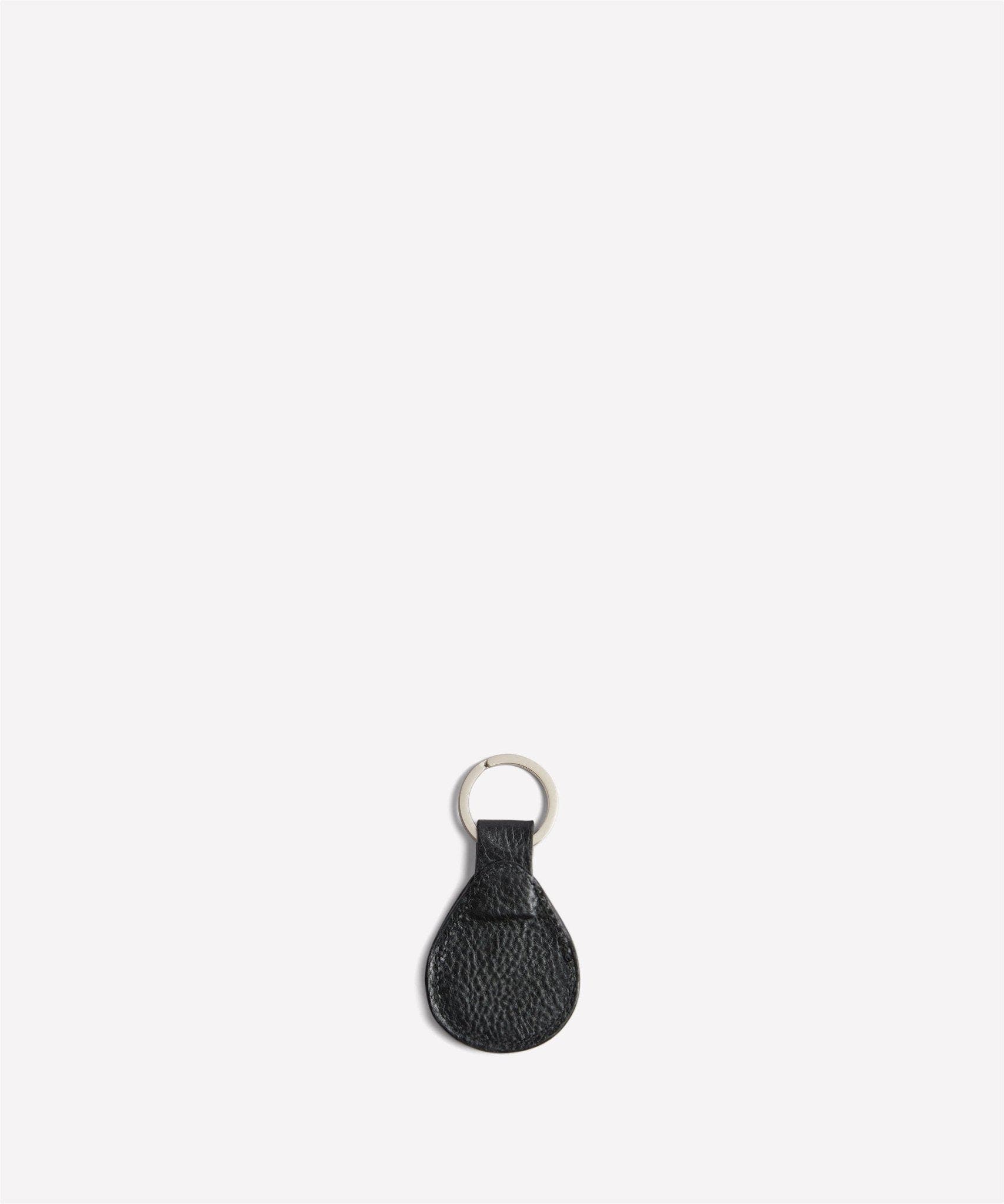 Ghurka Air Tag Fob, Alternate, color, Vintage Black Leather