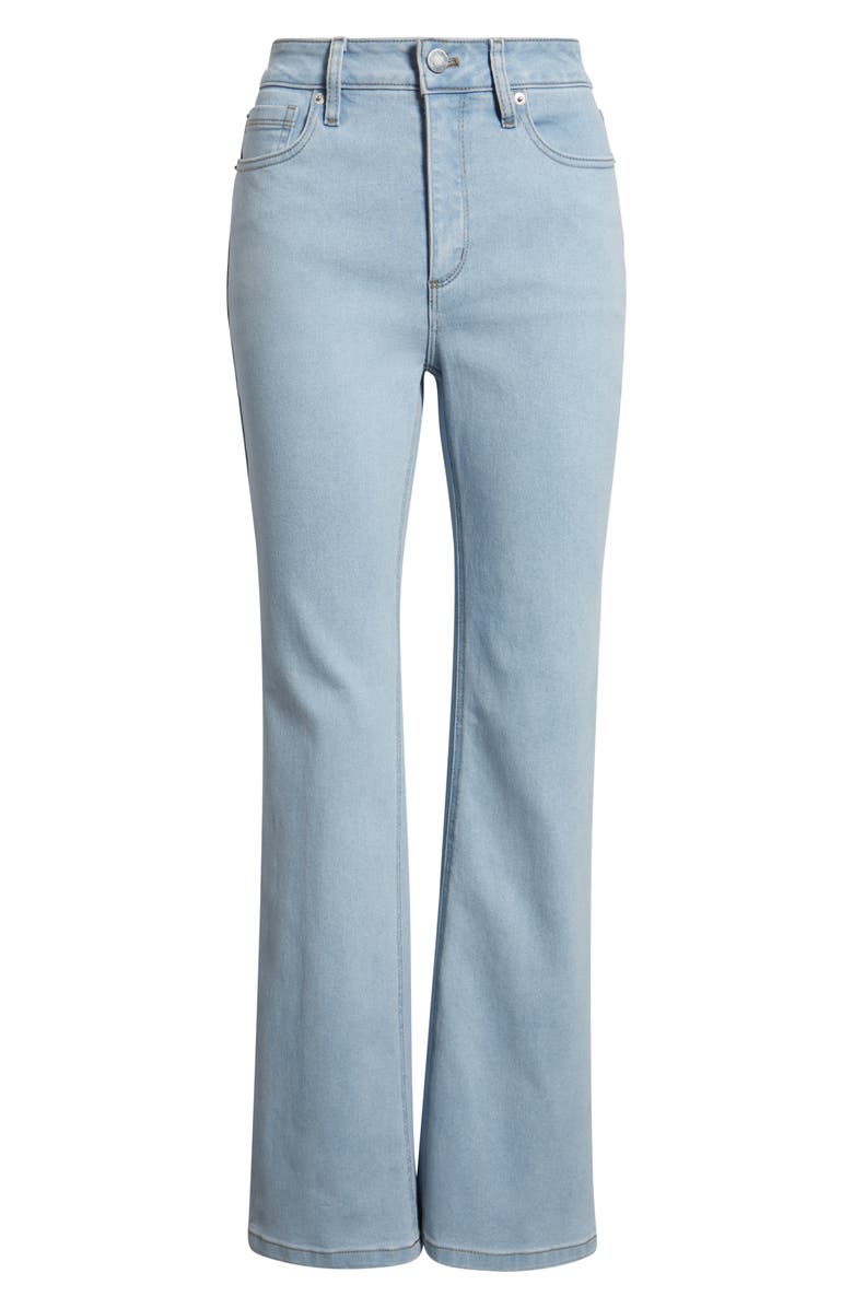 Anne Klein Leo High Waist Bootcut Jeans, Main, color, Huntington Wash