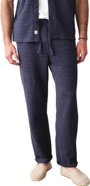 Marine Layer Hugo Cotton Bouclé Drawstring Pants