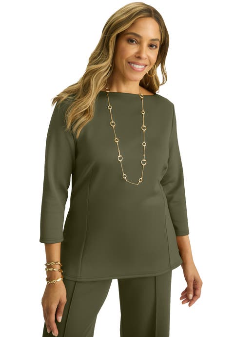 Perfectease Boatneck Top (Plus)