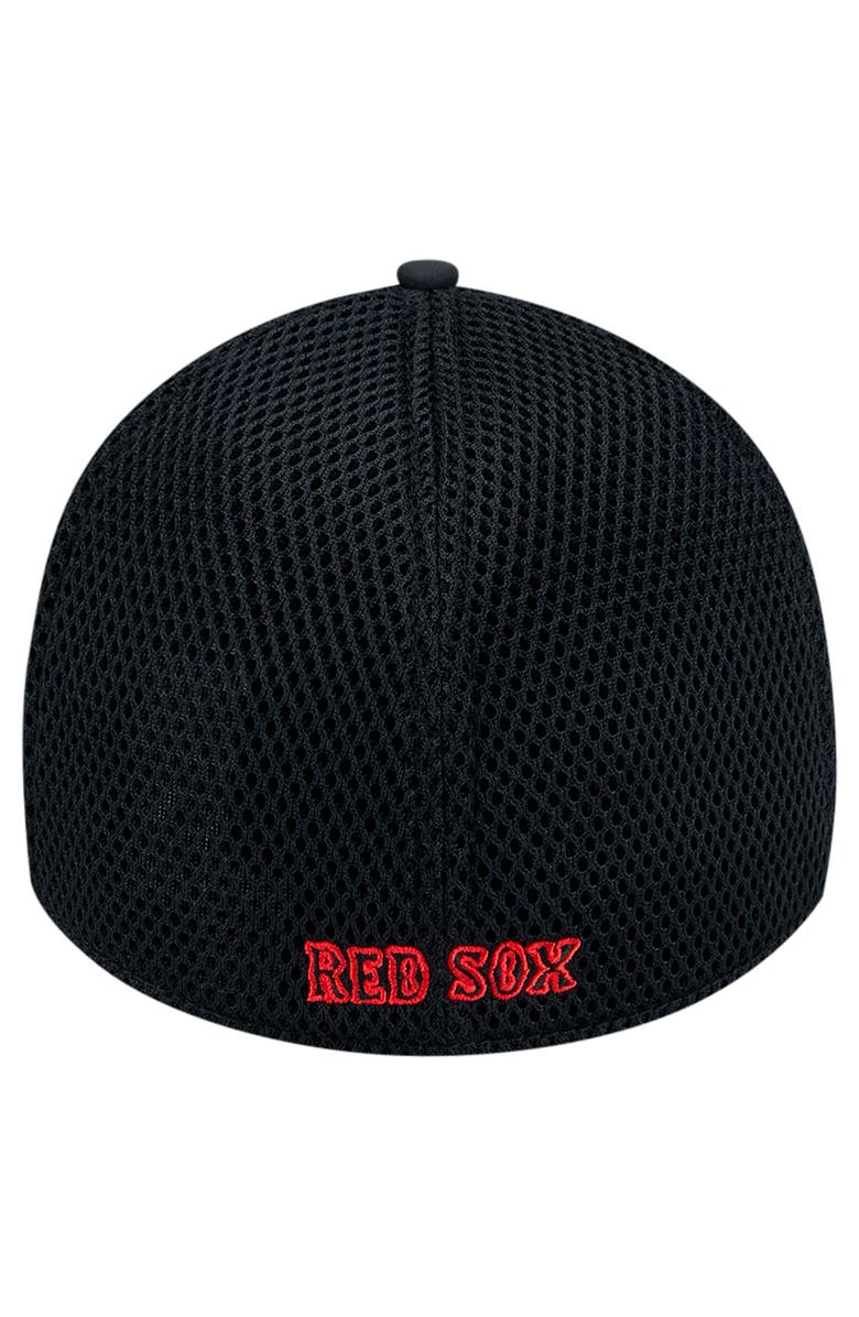 New Era Men's New Era Black Boston Red Sox Team Tone 39THIRTY Flex Hat, Alternate, color, 