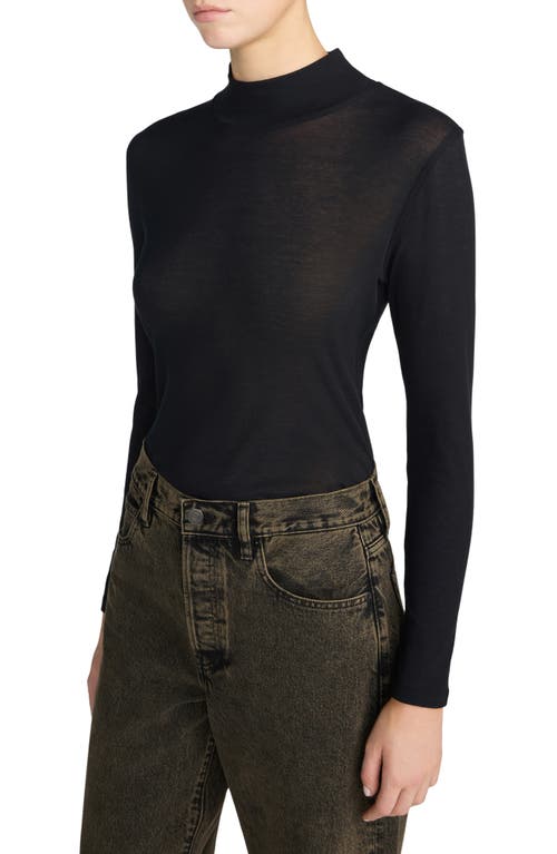 Frame The Shadow Turtleneck Top In Multi