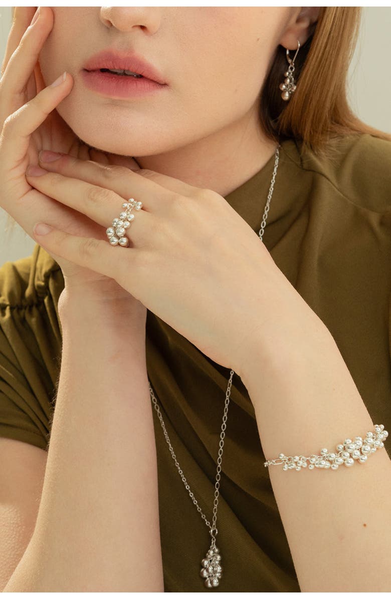 Bearfruit Jewelry Sterling Silver Vivienne Bracelet Dainty Chain Jewelry, Alternate, color, 