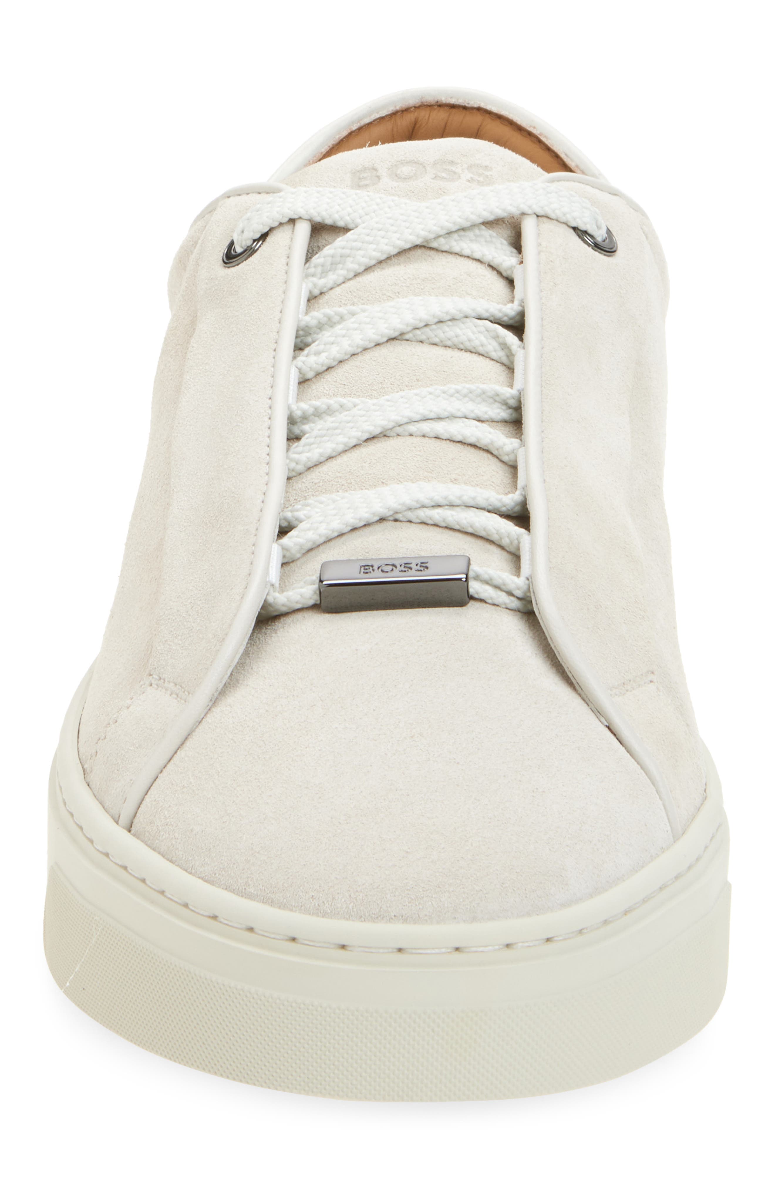 BOSS Gary Low Top Sneaker, Alternate, color, Open White