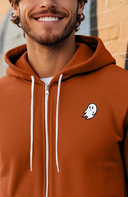 Dalix Ghost Zip Hoodie In Autumn