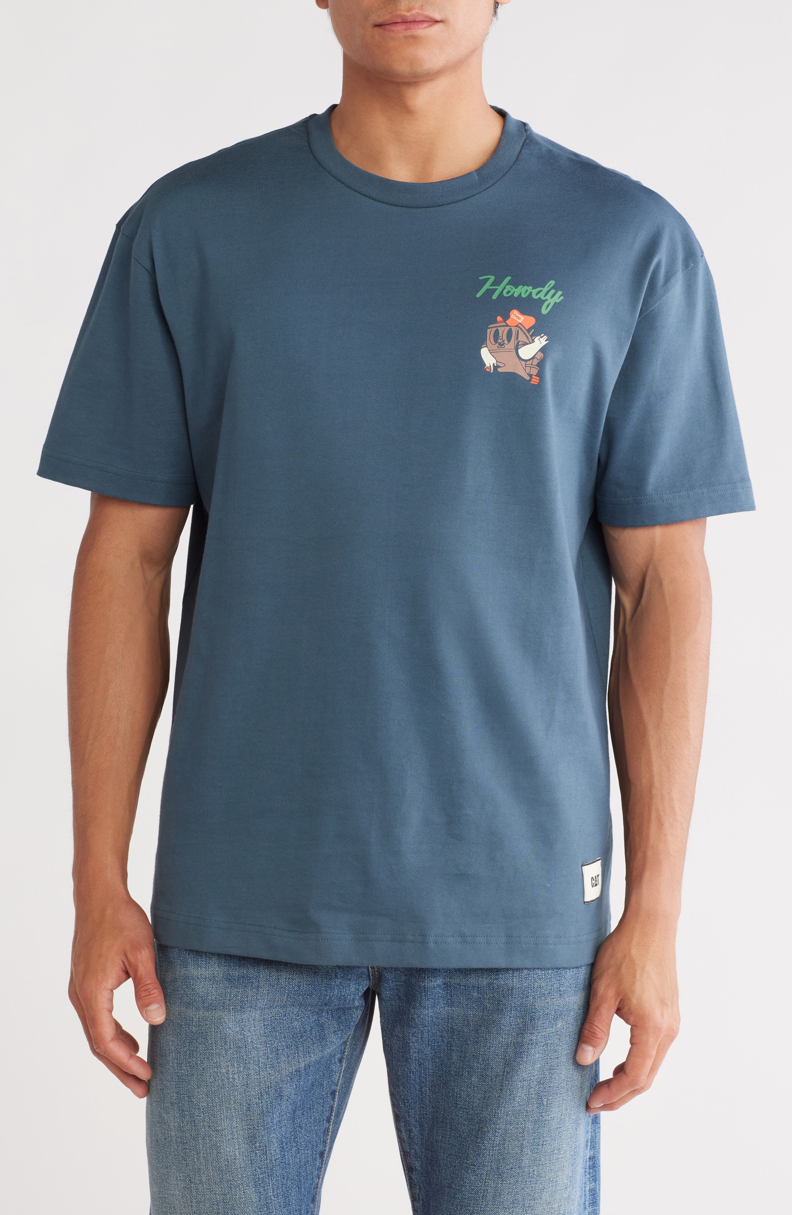 CAT WWR Danny Diesel Boxy Cotton T-Shirt