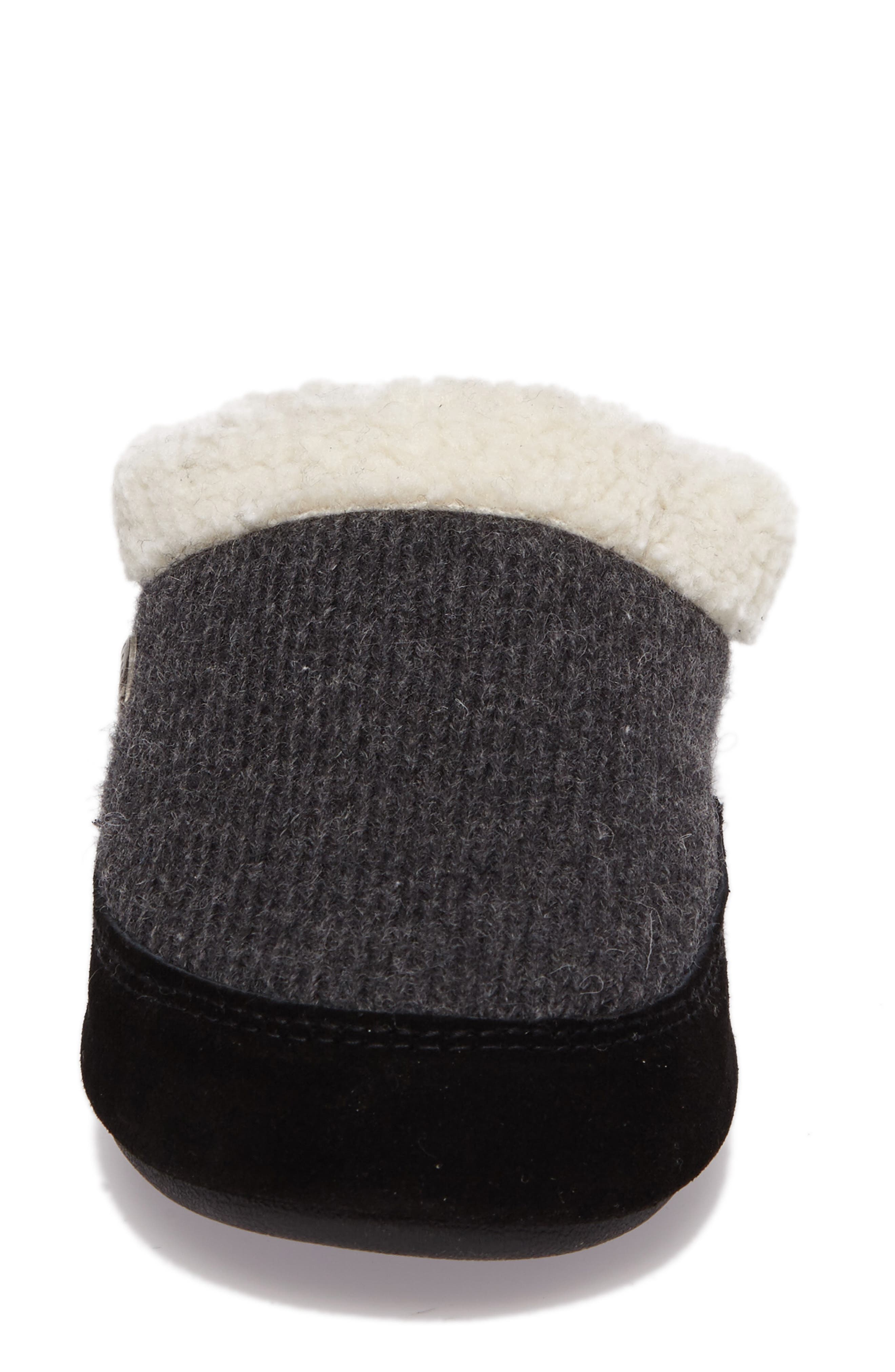 Acorn Faux Fur Mule Slipper, Alternate, color, 