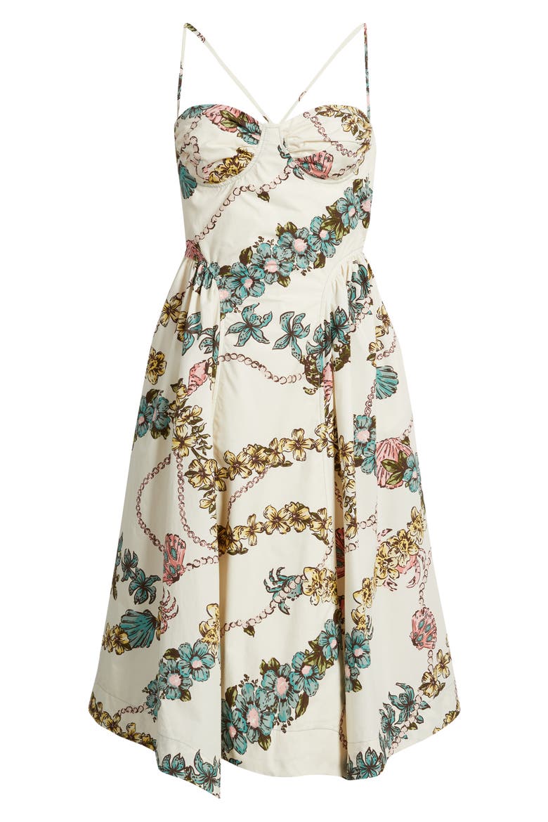 Cherish Cotton Dress, Alternate, color, IVORY COMBO