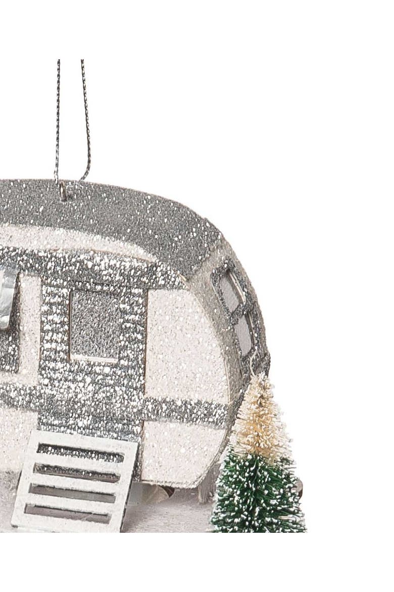 Camper LED Ornament, Alternate, color, Gray