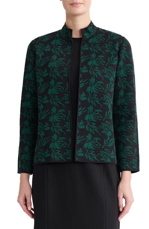 Kissing Front Jacquard Cardigan