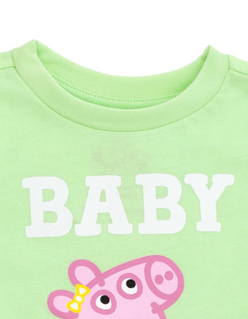 Peppa Pig Cosplay T-shirt In Gray