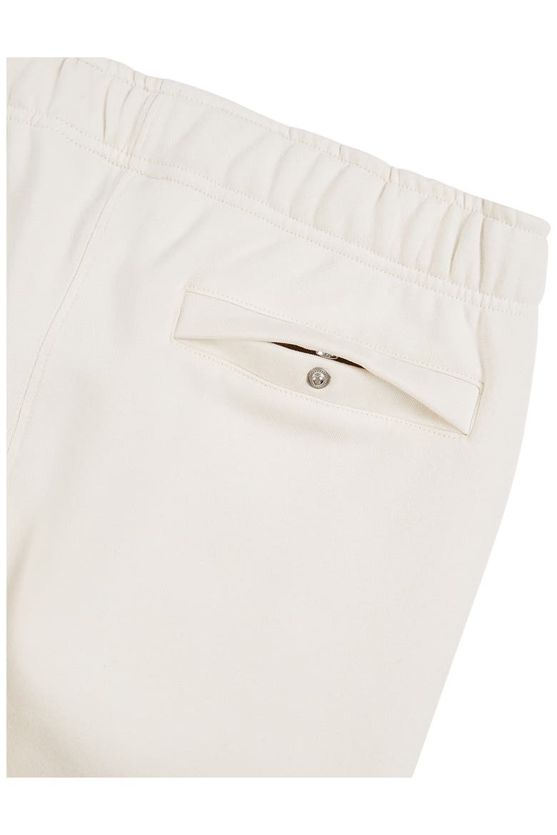 Script Weld Logo Open Hem Sweatpants, Alternate, color, OATMEAL