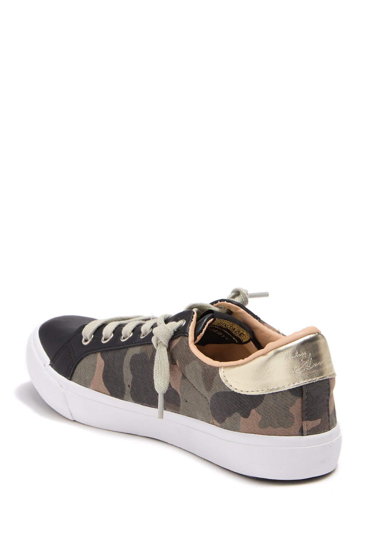 Dina Perforated Sneaker, Alternate, color, ARMY MULTI