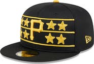 New Era Men's New Era  Black Pittsburgh Pirates 2024 Batting Practice 59FIFTY Fitted Hat