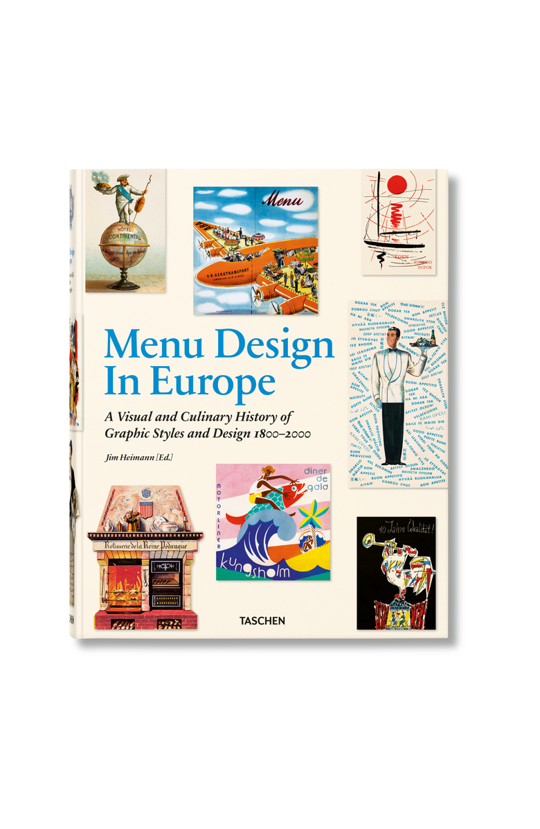 Taschen Menu Design in Europe, Main, color, Multicolor