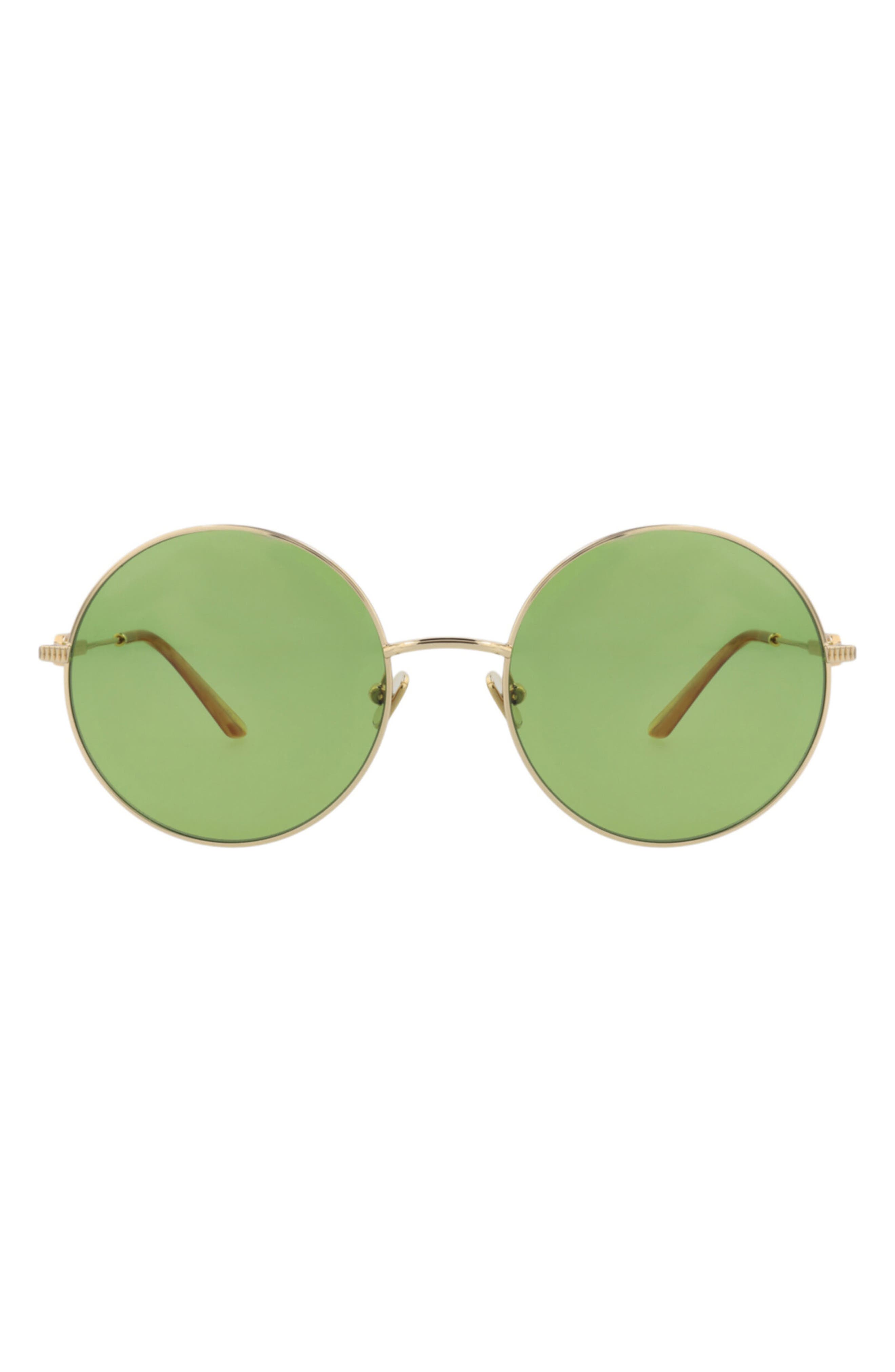 Valentino 57mm Round Sunglasses