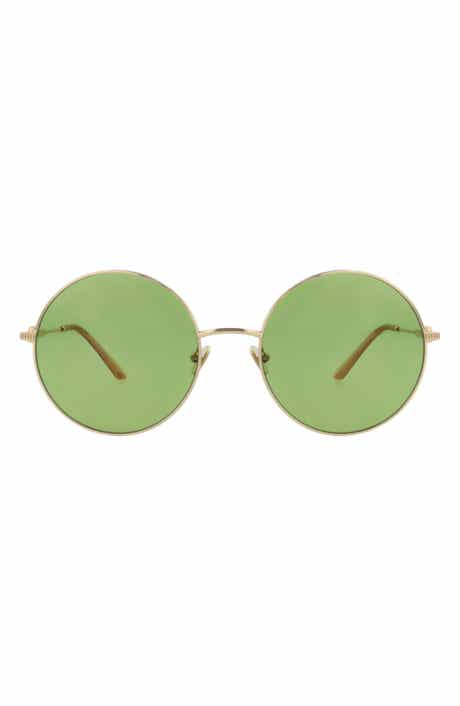 Valentino 57mm Round Sunglasses