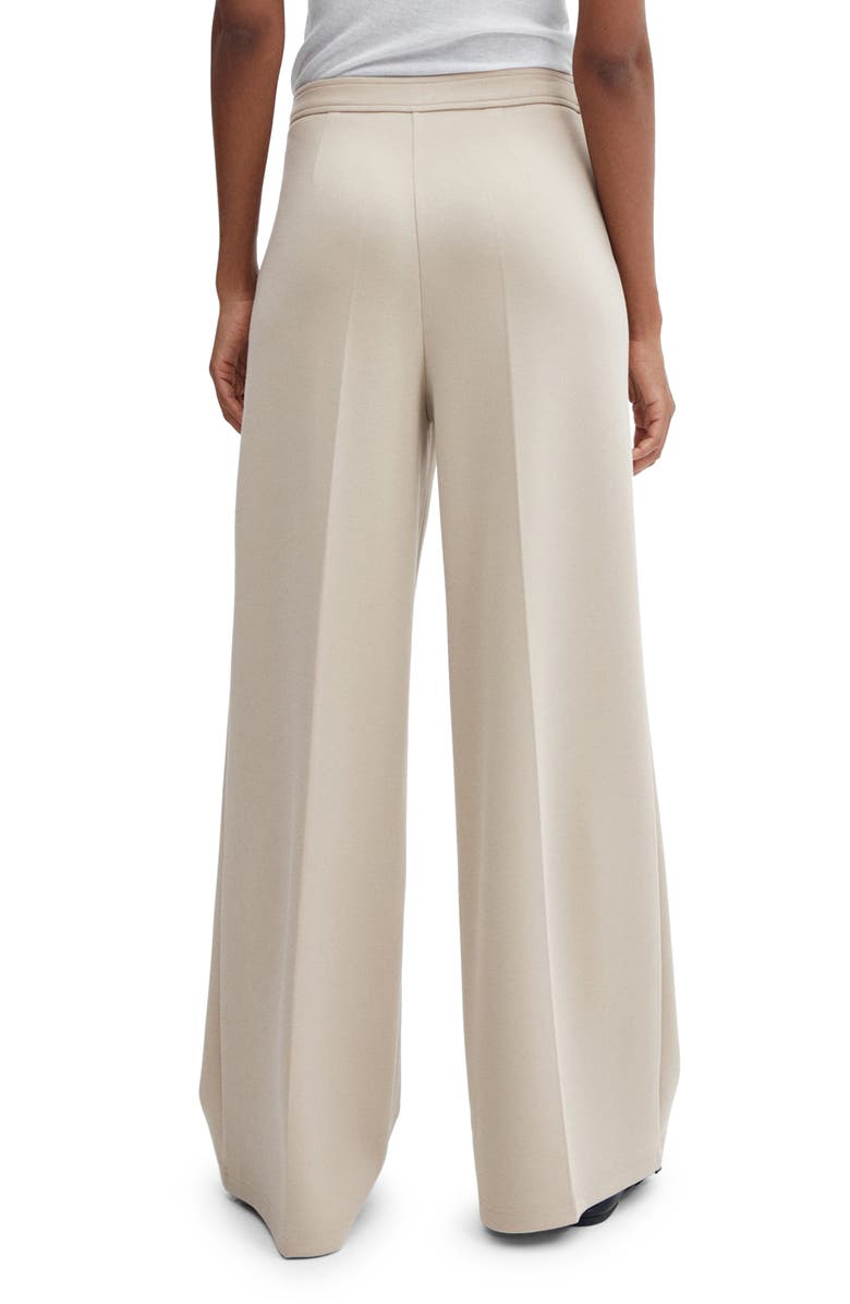 MANGO High Waist Wide Leg Pants, Alternate, color, 